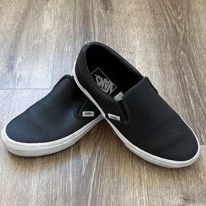 Vans Women’s Black Classic Slip-On Sneakers